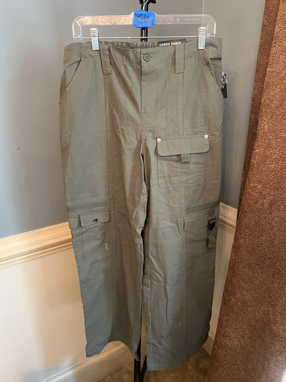 Harper Men's Olive‎ Cargo Utility Pants